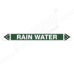 Rain Water Pipe Marking Sticker Sign| Protector FireSafety