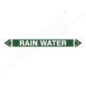 Rain Water Pipe Marking Sticker Sign| Protector FireSafety