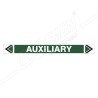 Auxiliary Water Pipe Marking Sticker Sign| Protector FireSafety
