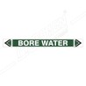 Bore Water Pipe Marking Sticker Sign| Protector FireSafety