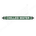 Chilled Water Pipe Marking Sticker Sign| Protector FireSafety