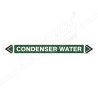 Condenser Water Pipe Marking Sticker Sign| Protector FireSafety