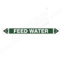 Feed Water Pipe Marking Sticker Sign| Protector FireSafety