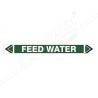 Feed Water Pipe Marking Sticker Sign| Protector FireSafety