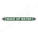 Make Up Water Pipe Marking Sticker Sign| Protector FireSafety