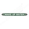 Make Up Water Pipe Marking Sticker Sign| Protector FireSafety