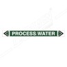 Process Water Pipe Marking Sticker Sign| Protector FireSafety