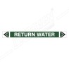 Return Water Pipe Marking Sticker Sign| Protector FireSafety