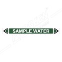 Sample Water Pipe Marking Sticker Sign| Protector FireSafety