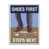 Shoes First Step Next Safety Posters| Protector FireSafety