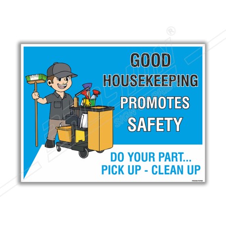 Good House Keeping Safety Posters| Protector FireSafety