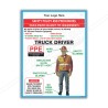 Truck Driver Rules Safety Posters| Protector FireSafety
