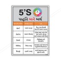5S Meaning And Rules Safety Posters| Protector FireSafety