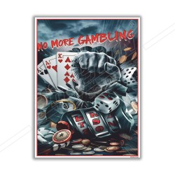 No Gambling Safety Posters| Protector FireSafety