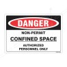 Confined Space Construction Safety Label| Protector FireSafety