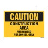 Construction Area Construction Safety Label| Protector FireSafety