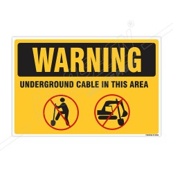 Warning Construction Safety Label| Protector FireSafety