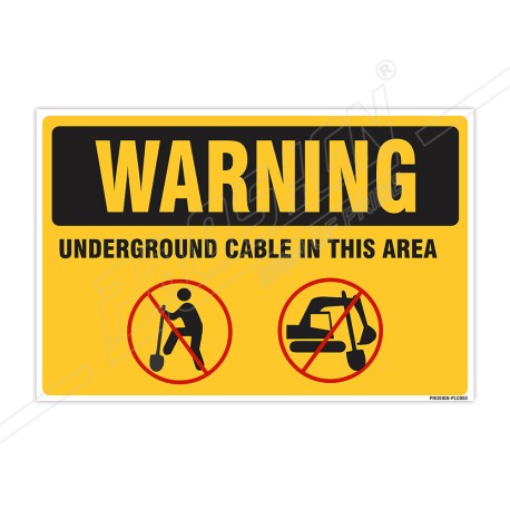 Warning Construction Safety Label| Protector FireSafety