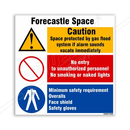 Space Identification Sign| Protector FireSafety