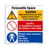 Space Identification Sign| Protector FireSafety