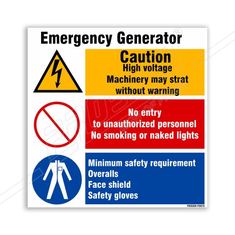 Space Identification Sign| Protector FireSafety