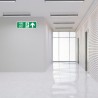 Fire Exit Right Up Arrow Sign| Protector FireSafety