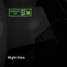 Emergency Exit Right Down Cross Arrow Sign| Protector FireSafety