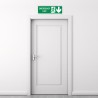 Emergency Exit Right Down Arrow Sign| Protector FireSafety