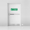 Push Bar To Open Sign| Protector FireSafety