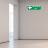 Emergency Exit Left Arrow Sign| Protector FireSafety