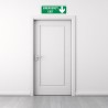 Emergency Exit Right Down Arrow Sign| Protector FireSafety