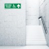 Refuse Point Right Up Arrow Sign| Protector FireSafety