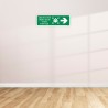 Assembly Point Right Arrow Gujrati Sign| Protector FireSafety