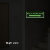 Way To Second Floor Left Arrow Sign| Protector FireSafety