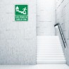 Use Stair In Case Of Fire Sign| Protector FireSafety