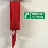 Emergency Telephone Sign| Protector FireSafety