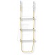 Safety ladder 20 M. aluminium rung with 12mm rope. 