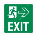 Exit With Right Side Arrow Sign| Protector FireSafety