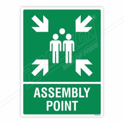 Emergency Assembly Point Sign| Protector FireSafety