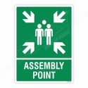 Emergency Assembly Point Sign| Protector FireSafety