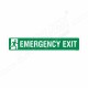 Emergency Exit Direction Sign