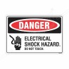 Electrical Shock Hazard Danger Sign| Protector FireSafety