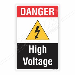 Do Not Touch Danger Sign| Protector FireSafety