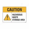 Hazard West Storage Area Caution Sign| Protector FireSafety