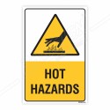Hot Hazard Caution Sign| Protector FireSafety