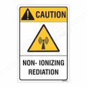 Non Ionizing Radiation Caution Sign| Protector FireSafety