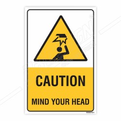 Mind Your Head Caution Sign| Protector FireSafety