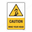 Mind Your Head Caution Sign| Protector FireSafety