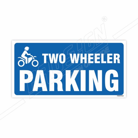 Two Wheeler Parking Sign| Protector FireSafety