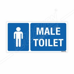 Male Toilet Sign| Protector FireSafety